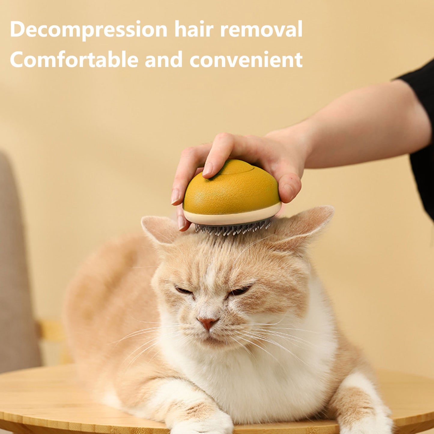 Pet Hair Removal Comb Massage Brush Fruit-shaped Pet Grooming Tool