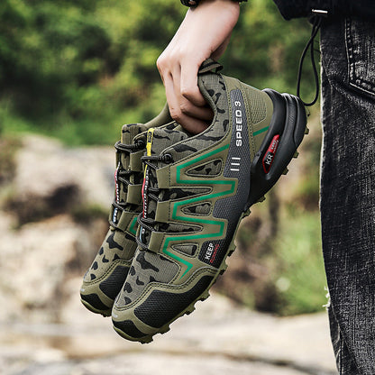 Men's Lightweight Camouflage Hiking Shoes