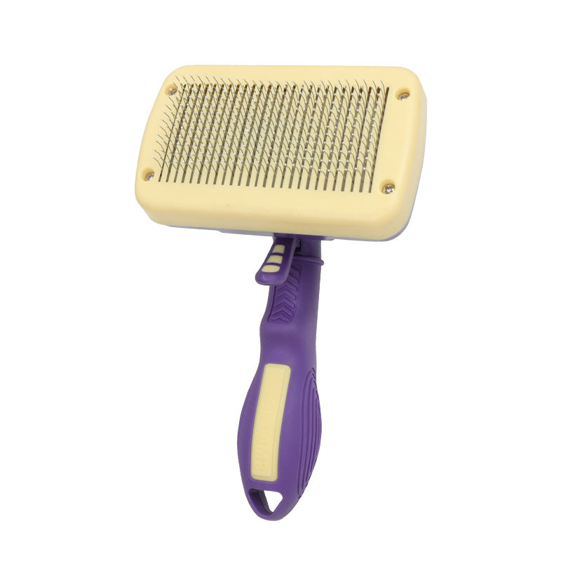 One-click Pet Hair Removal Brush Dog Hair Comb Automatic Hair Fading Cat Comb