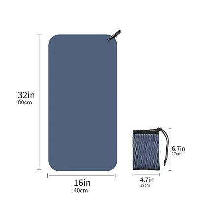 Microfiber Towel, Great for Camping, Gym, Beach and Swimming